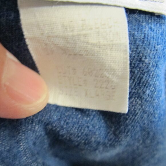 Marsha Sport denim vest with moon and star decoration  XL - Picture 7 of 7